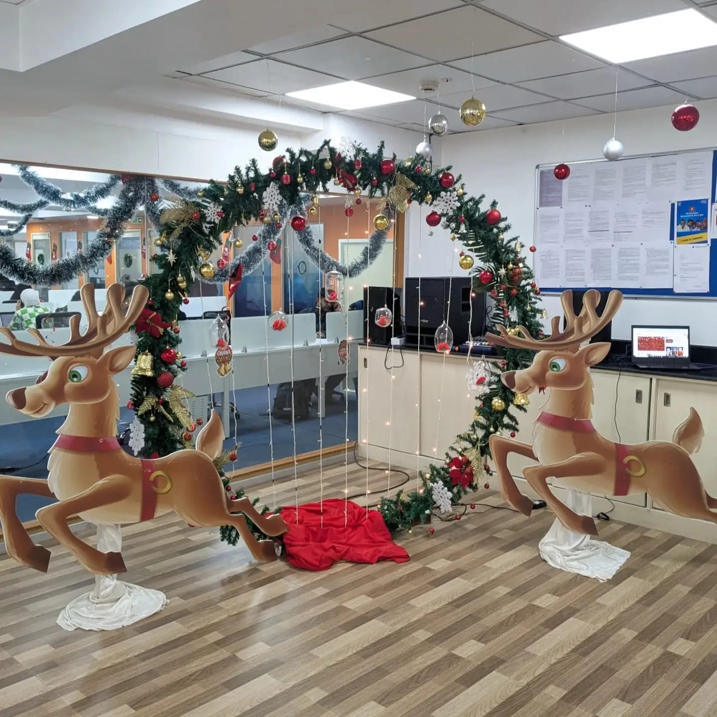 New Year decoration for office in Gurgaon 